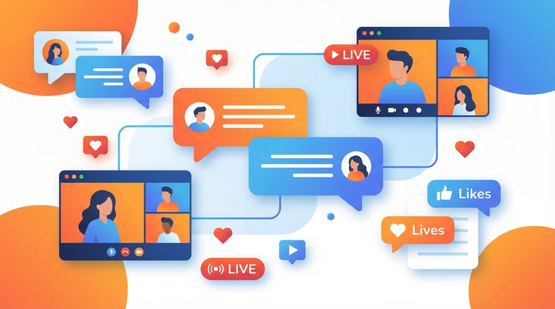 小小绘社区互动功能展示