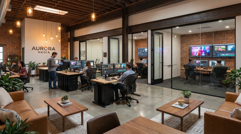 小小绘公司办公环境